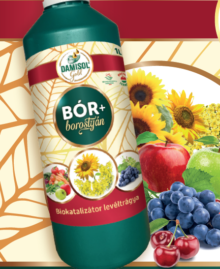Természetesen! Íme egy egyedi szöveg a DAMISOL Gold Bór+Borostyán Biokatalizátor Levéltrágya termékről:

---

**Fedezd fel a DAMISOL Gold Bór+Borostyán Biokatalizátor Levéltrágyát!**

Tapasztald meg a növényápolás új dimenzióját a DAMISOL Gold segítségéve