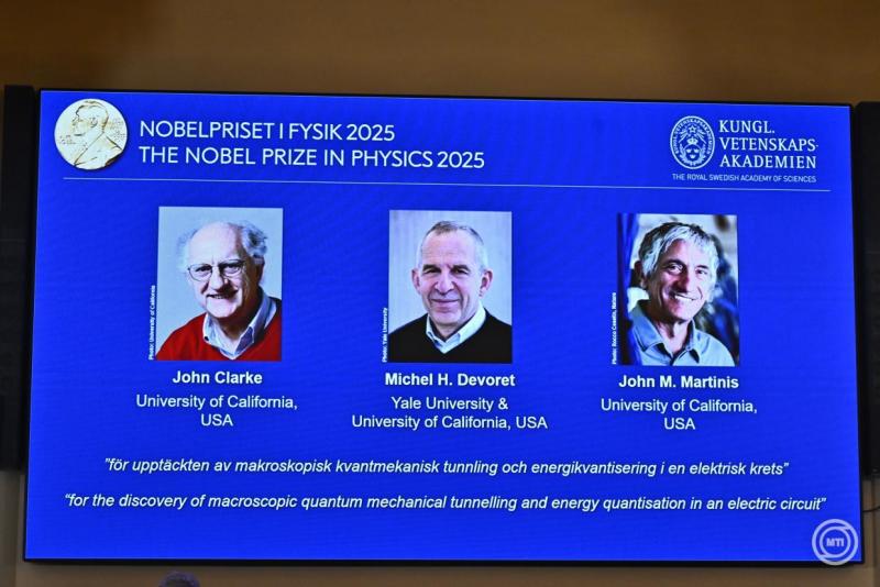 Idén a fizikai Nobel-díjat a kvantummechanika területén végzett kiemelkedő kutatásoknak ítélték oda.