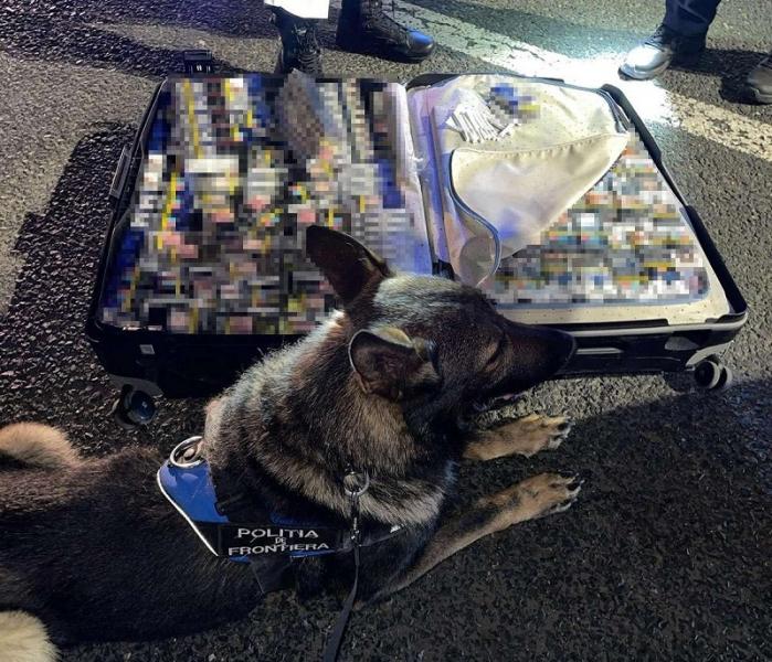 Román és magyar határőrök közös ellenőrzése során több táblagépet és illegálisan csempészett cigarettát koboztak el.