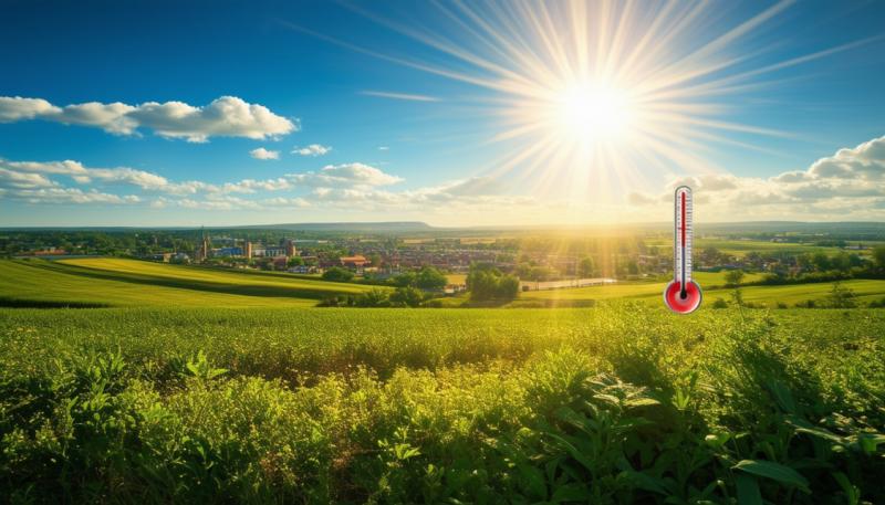 Hétfőn a hőmérséklet akár 33 fokra is emelkedhet, viszont az északi területeken van esély arra, hogy egy kis esőcsepp frissítse a levegőt.