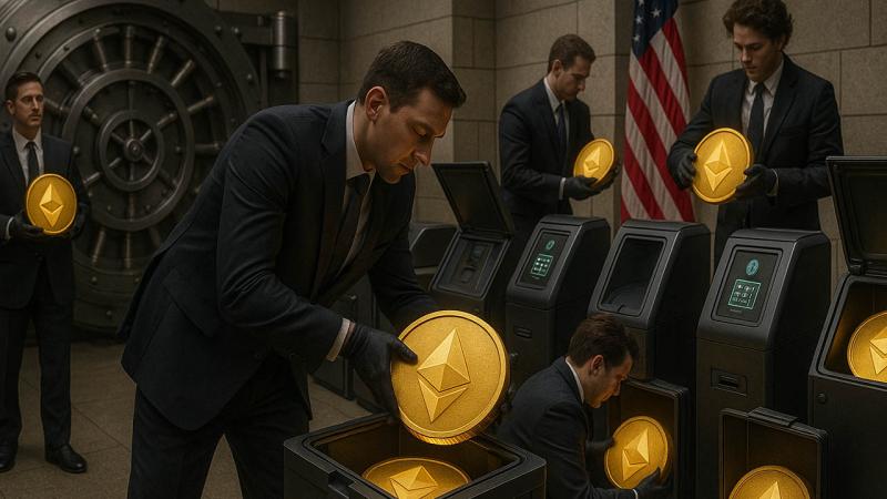 Az Egyesült Államok kriptovaluta készletei folyamatosan bővülnek: az Ethereum értéke elérte a 281 millió dollárt a kormányzati pénzügyi eszközök között.